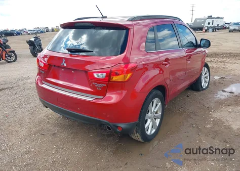 2015 Mitsubishi Outlander Sport Gt из США, поврежденный, VIN 4A4AP4AW3FE032682